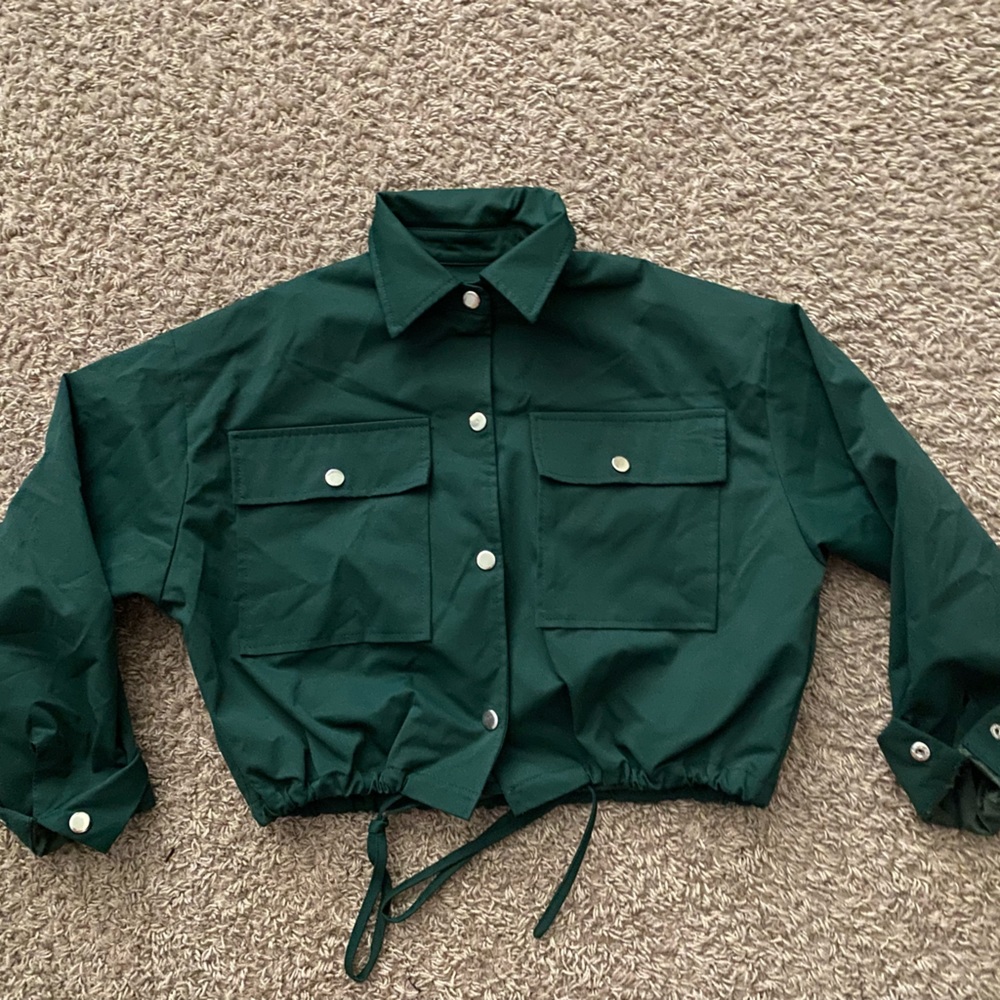 Green Jacket top
